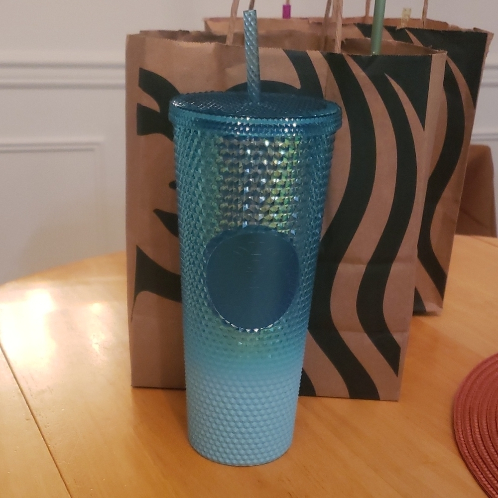New Starbucks studded ombre tumbler